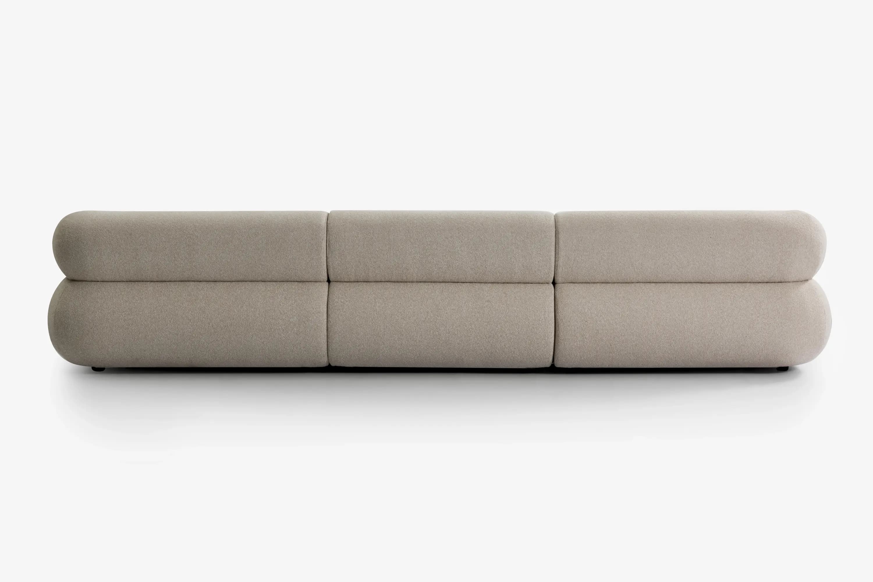3-piece m. puf i Cambie Bouclé