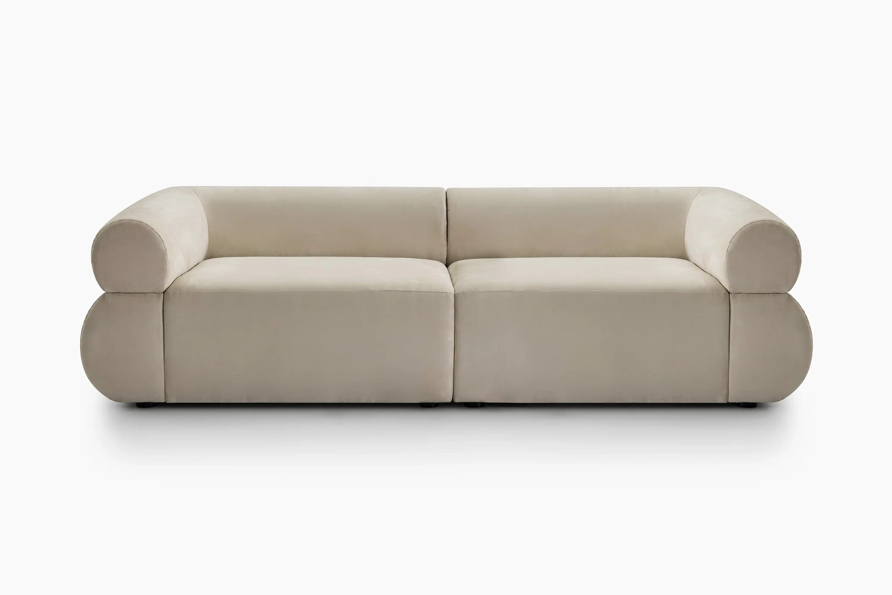 2-piece modulsofa i Eco Ruskind