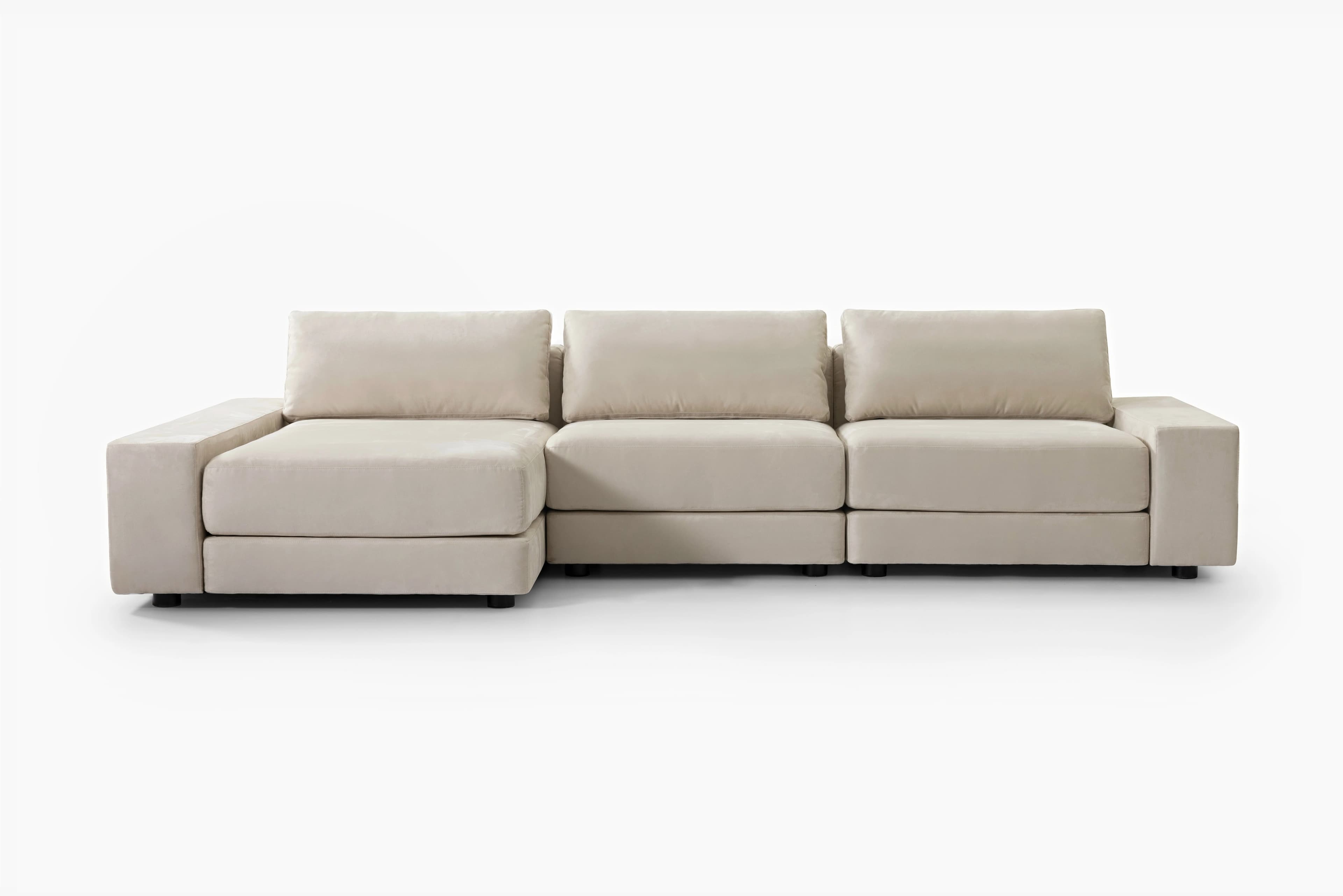 3-piece chaiselong i Eco Ruskind