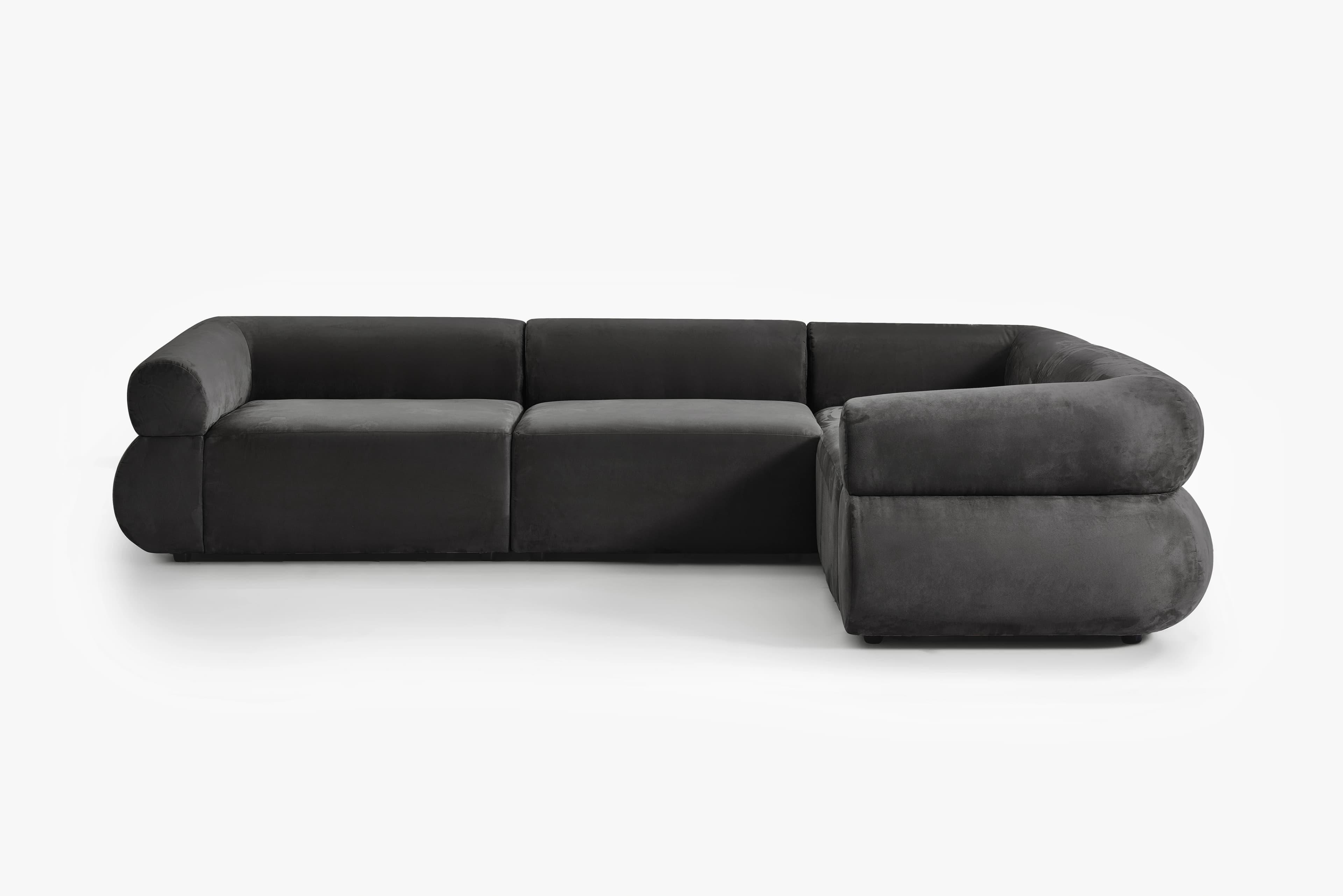 4-piece hjørnesofa i Eco Ruskind