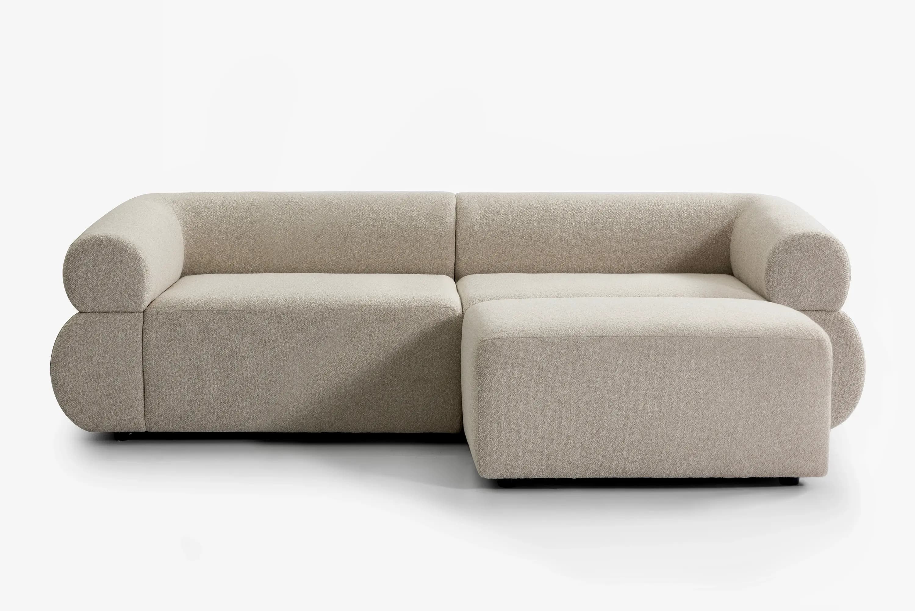 2-piece m. puf i Cambie Bouclé