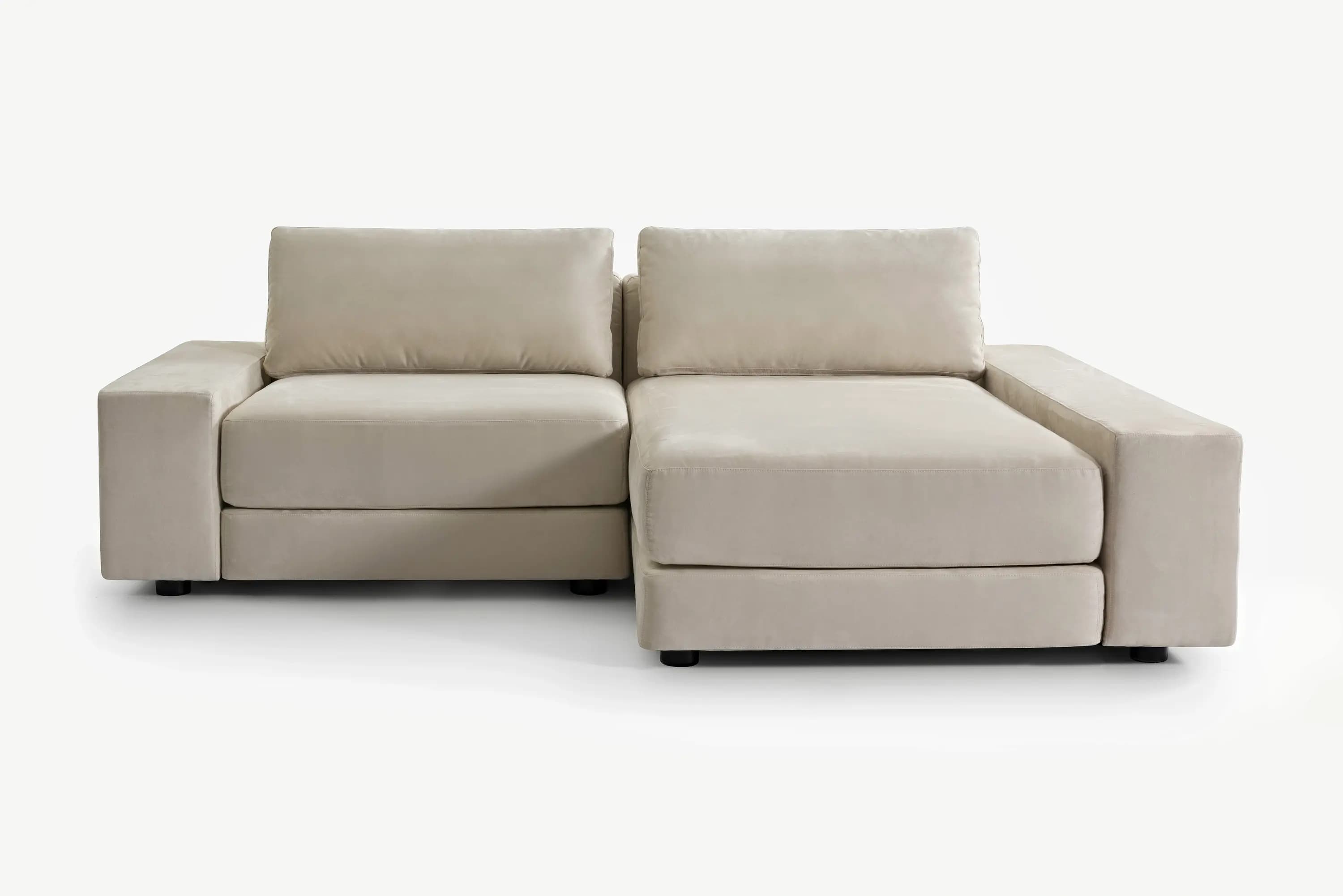 2-piece chaiselong i Eco Ruskind