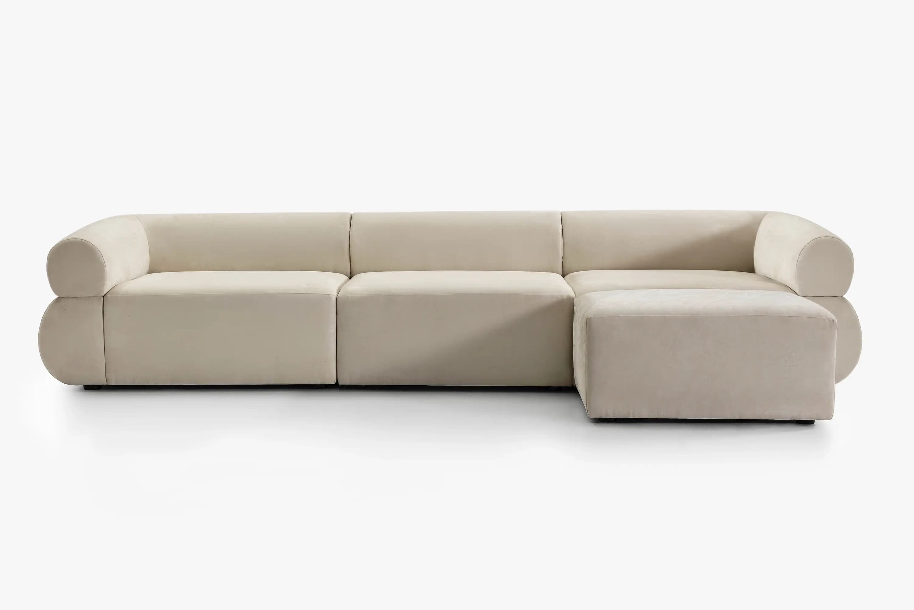 3-piece m. puf i Eco Ruskind