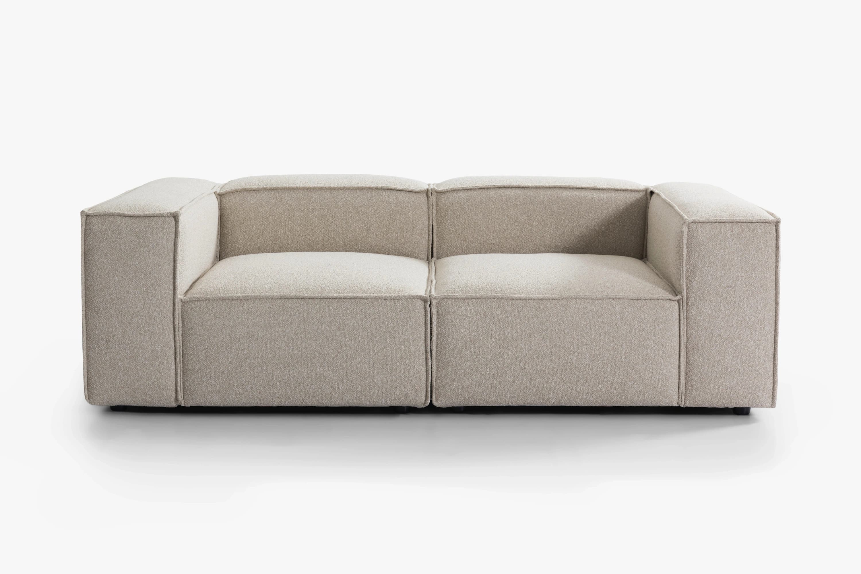 2-piece modulsofa m. aftageligt betræk i Cambie Bouclé