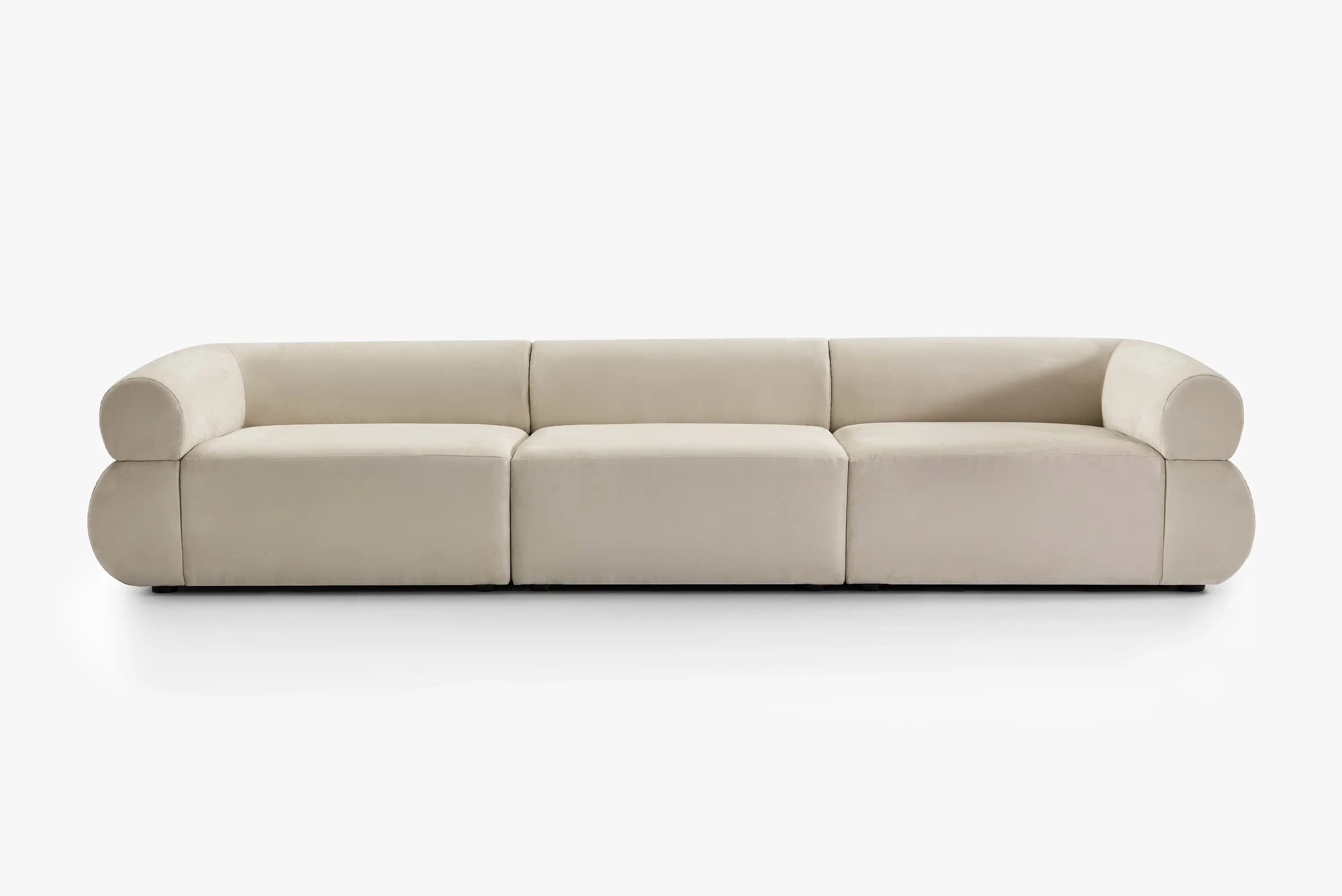 3-piece modulsofa i Eco Ruskind