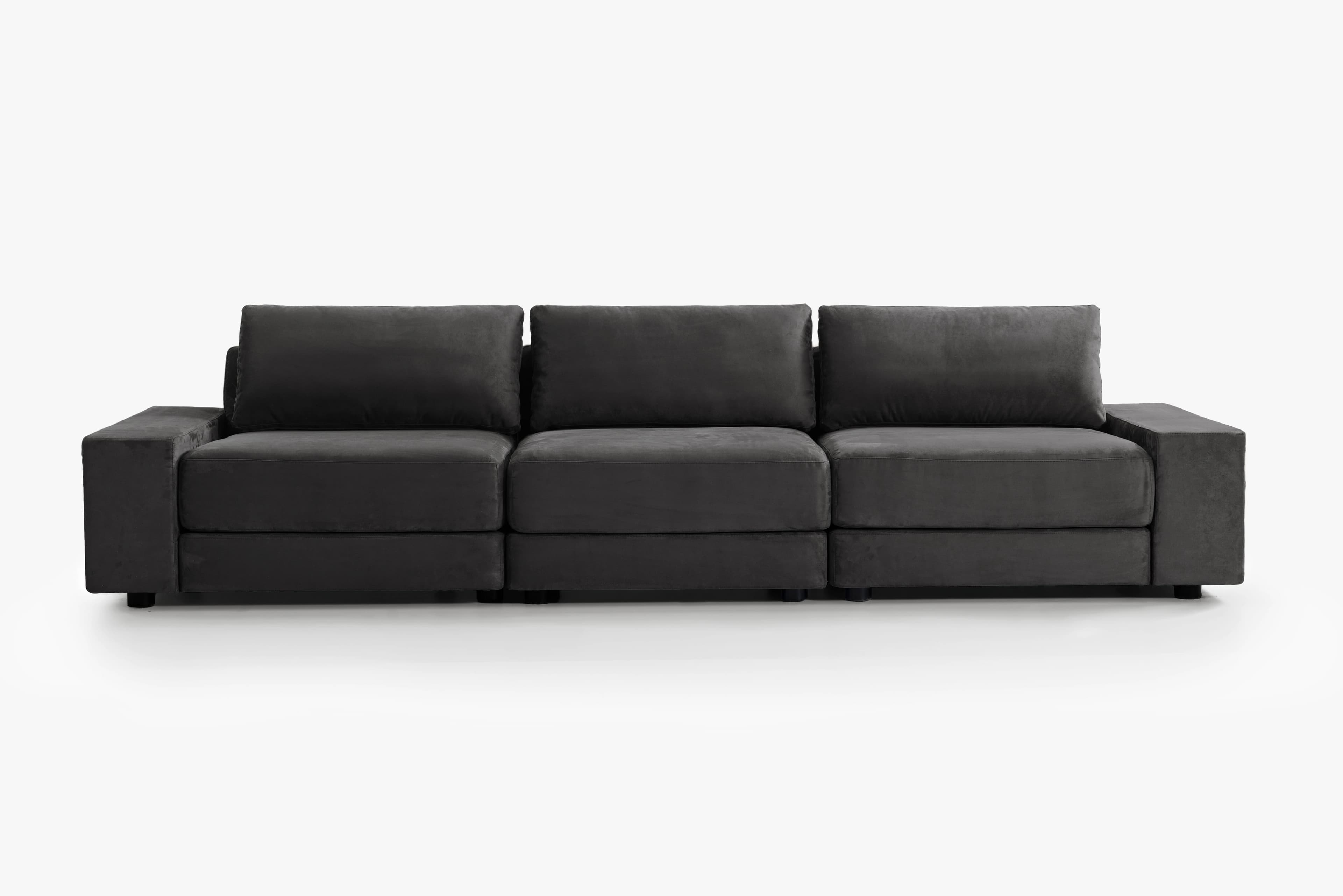 3-piece modulsofa i Eco Ruskind