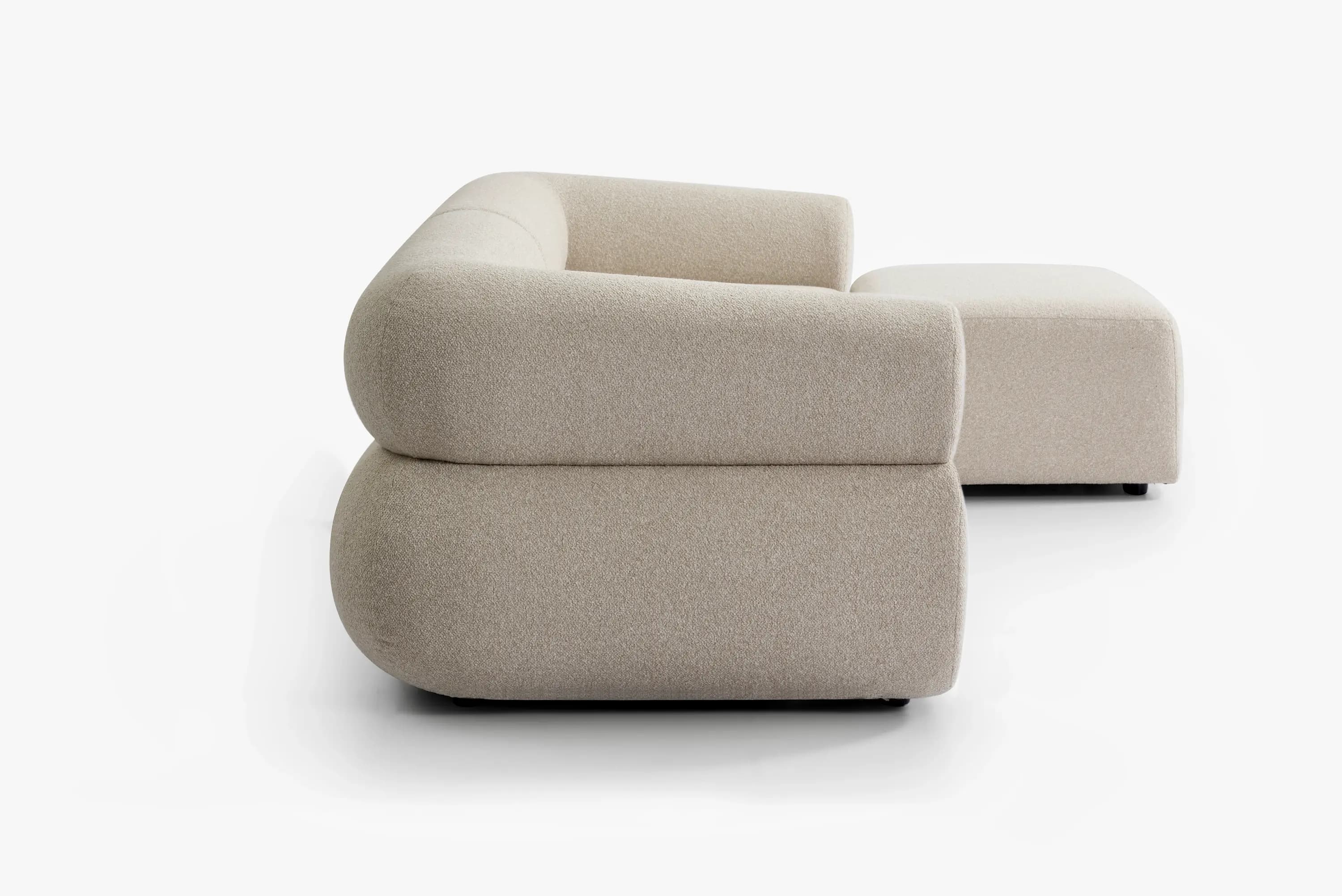 2-piece m. puf i Cambie Bouclé