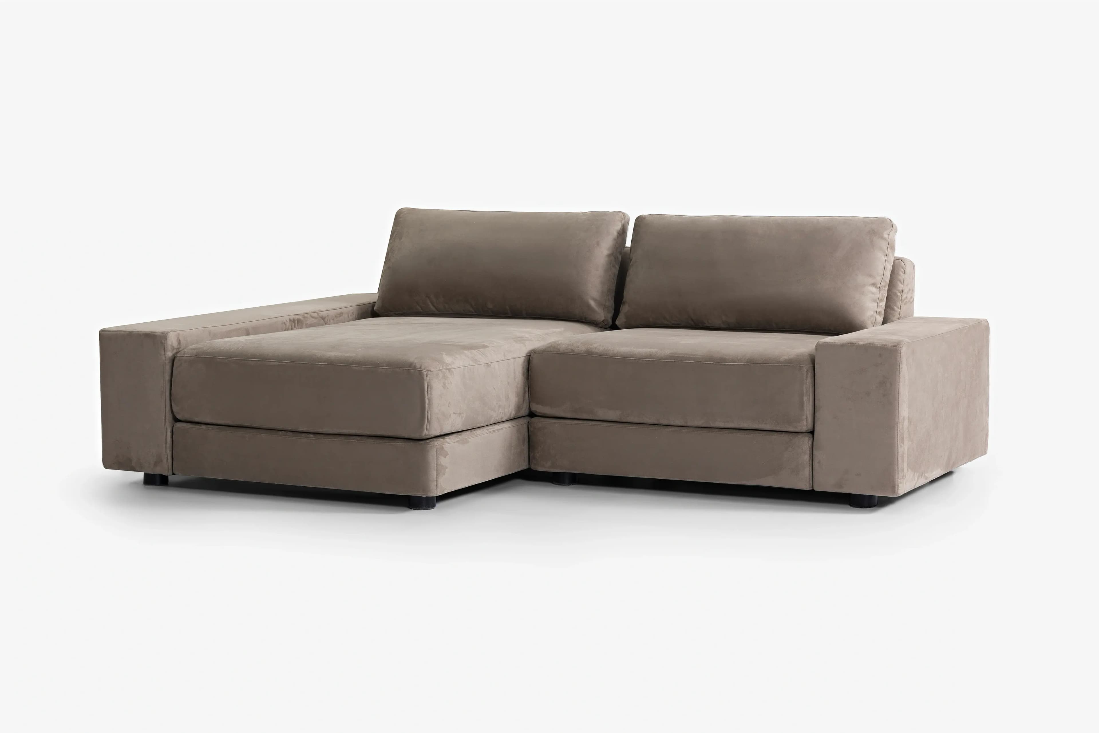 2-piece chaiselong i Eco Ruskind